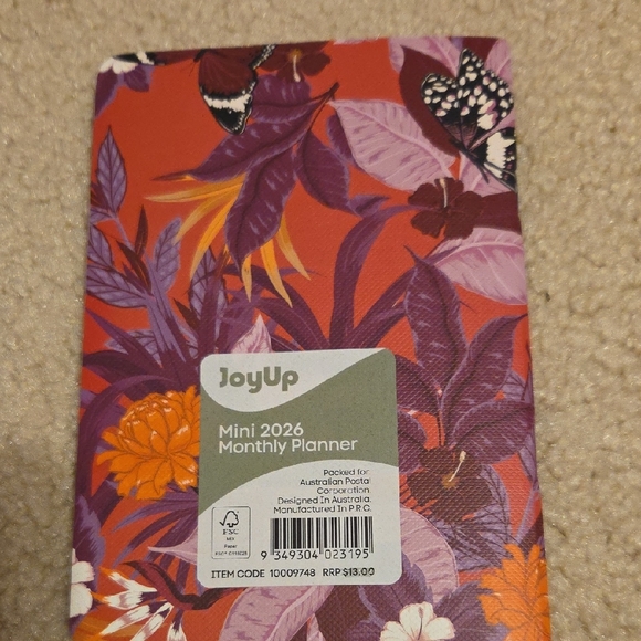 2026 Floral Butterfly Monthly Planner - Picture 3 of 5